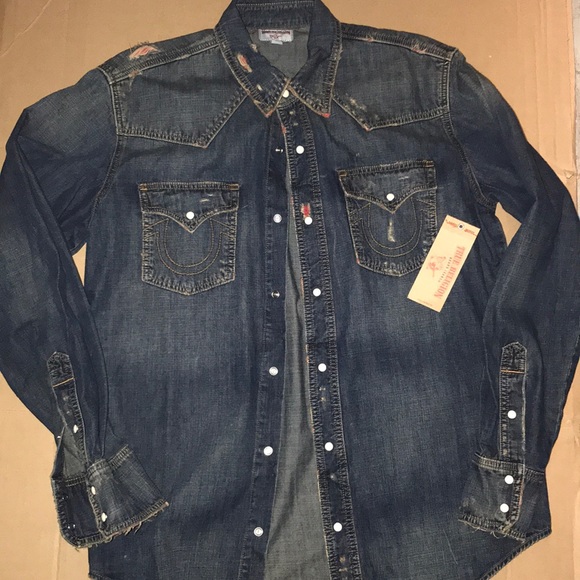 True religion jean shirt Clearance